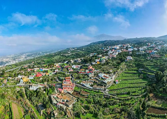 Echt Kanarisch Mit Und Teide Blick La Vega Teneriffa Nord Lägenhet *